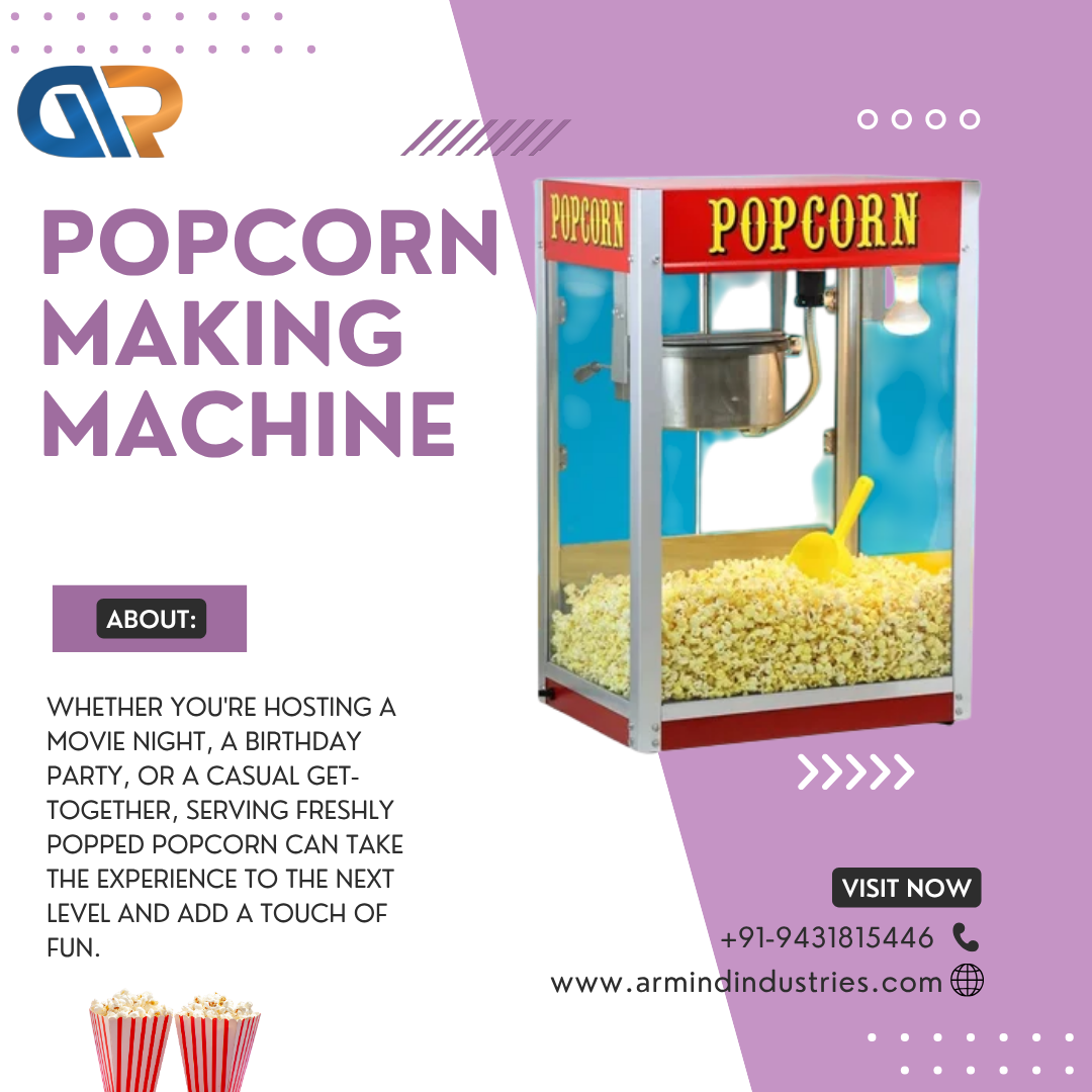 Popcorn Machine for Home – Enjoy Theatre-Style Popcorn Anytime